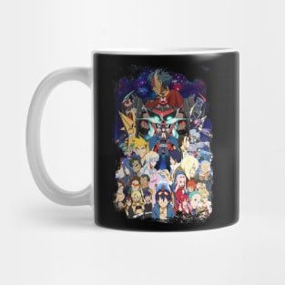 Gurren Lagann Characters Gurren Lagann Tengen Toppa Anime Manga Mug